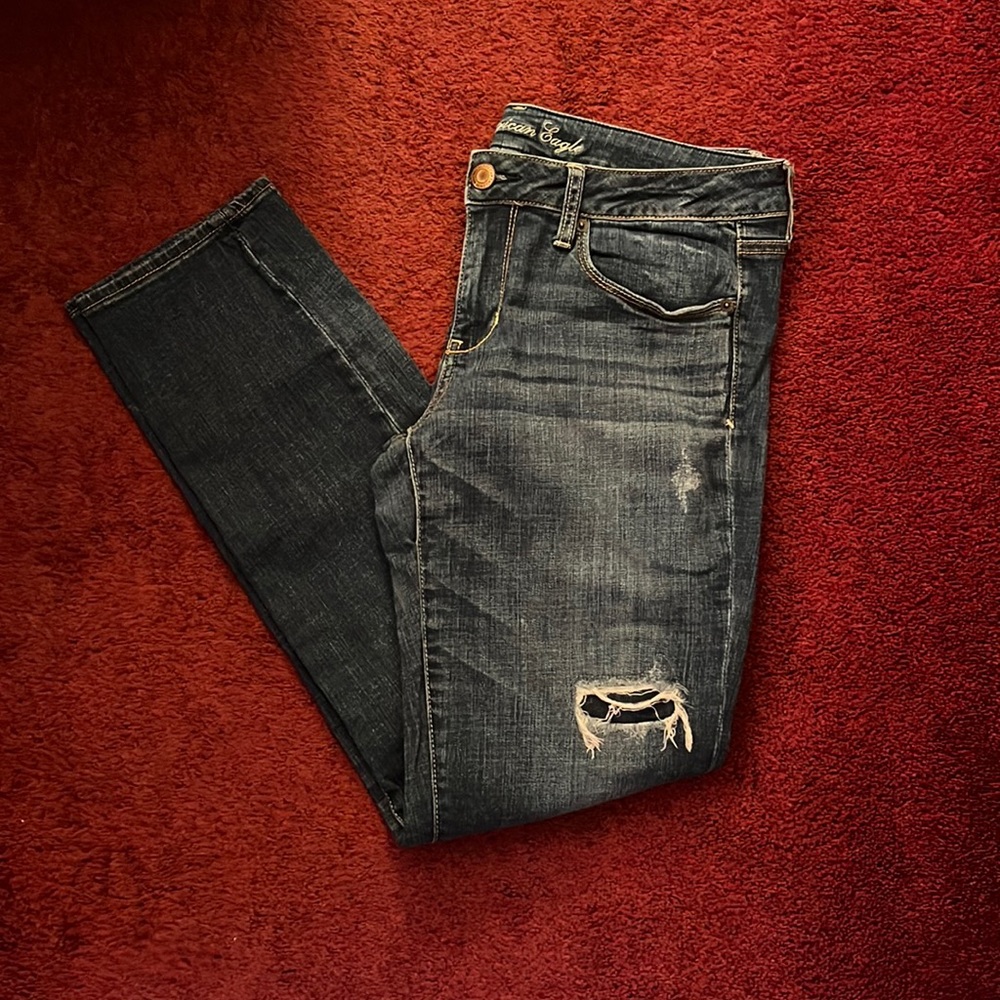 American Eagle super stretch jeans